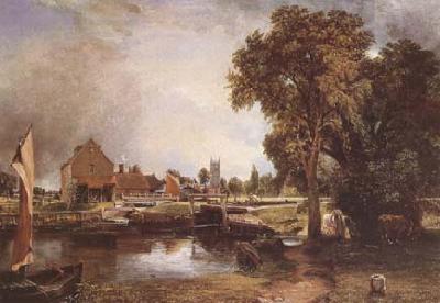 John Constable Dedham Lock and Mill (mk09)